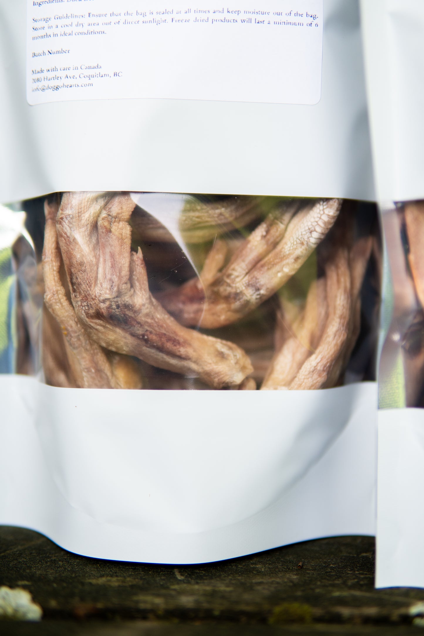Freeze-Dried Duck Feet