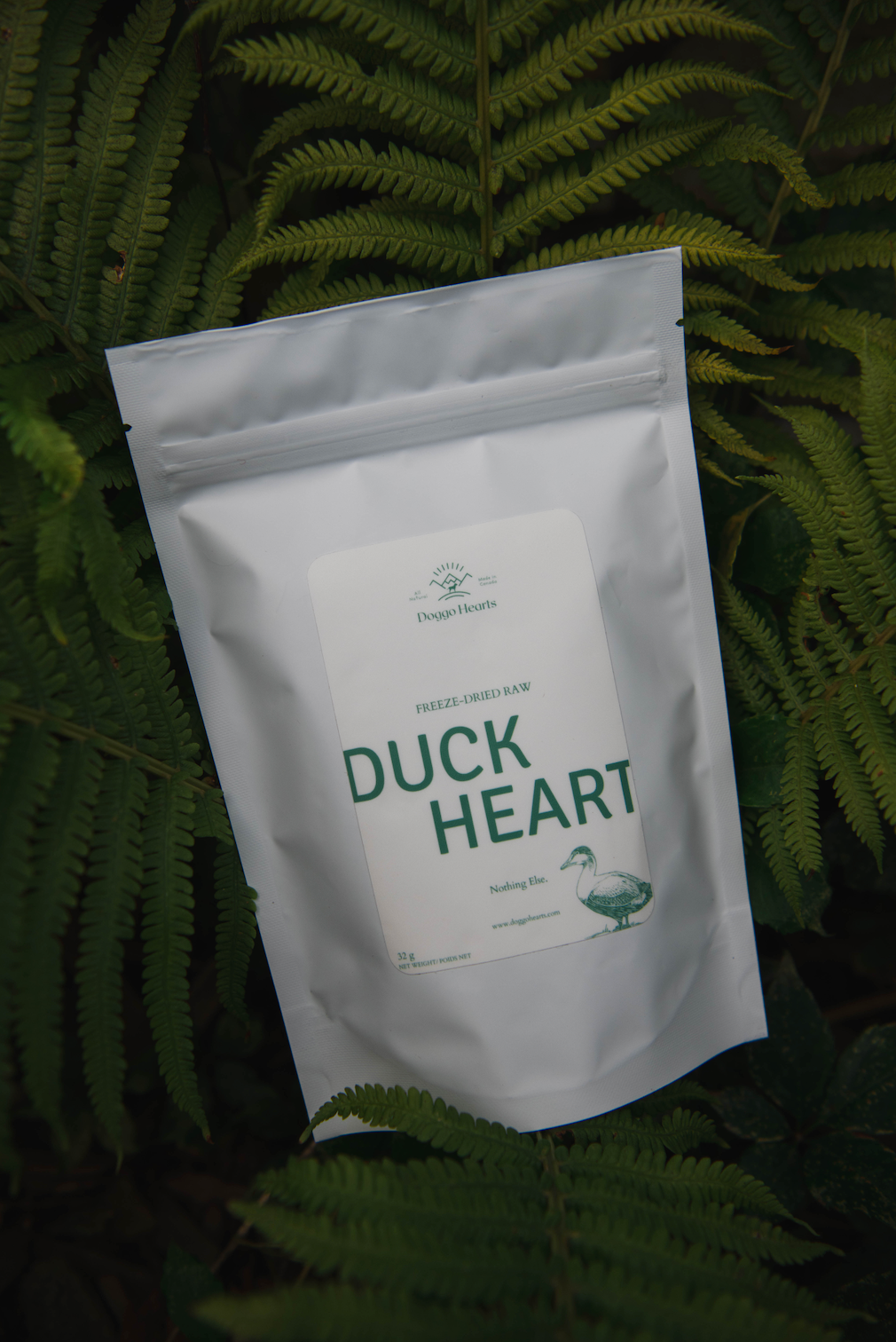 Freeze-Dried Duck Hearts