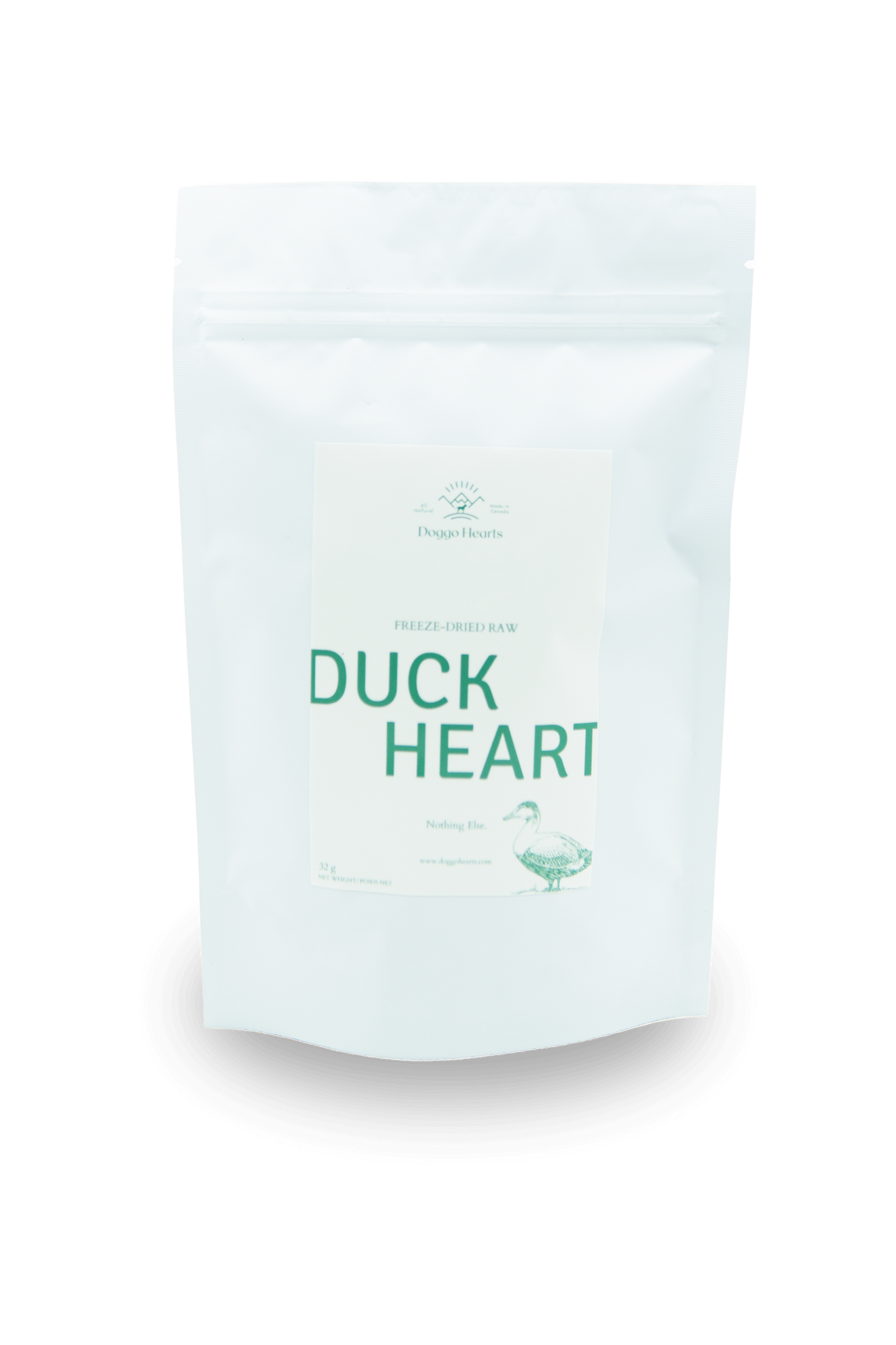 Freeze-Dried Duck Hearts