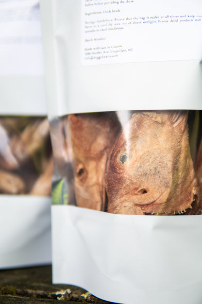 Freeze-Dried Duck Head